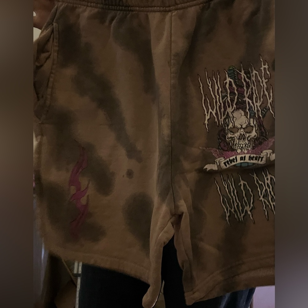 bleached shorts